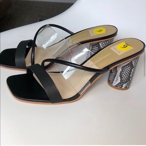 Dolce Vita Multistrap Stella Heeled Sandals SZ:9